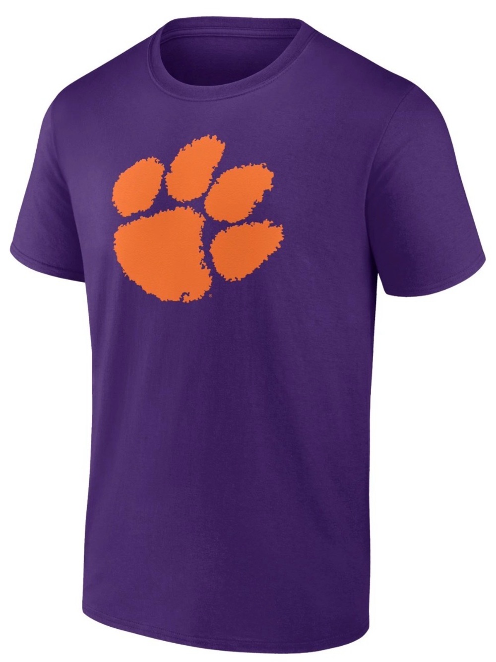 Fanatics Purple Clemson Tigers Primary Team Logo T-Shirt Size 3XL Big & Tall